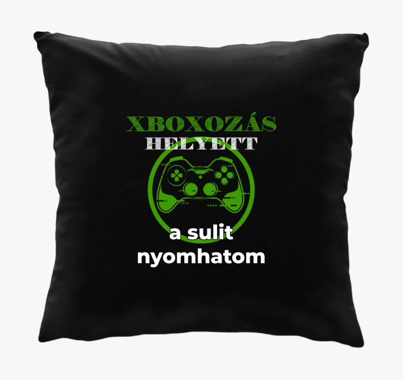Xboxozás helyett a sulit nyomhatom párna