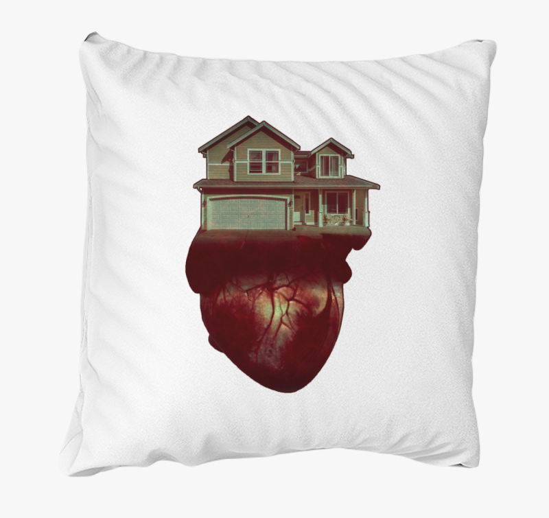 A ház szíve párna