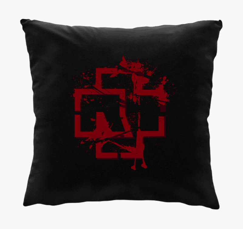 Színes Rammstein logo párna