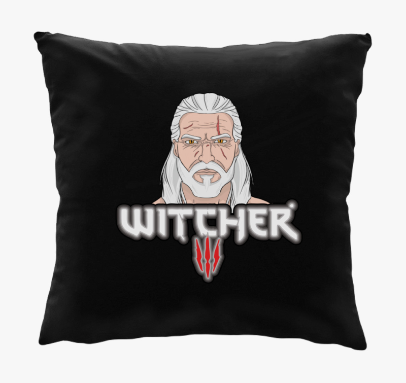 Witcher karakter párna