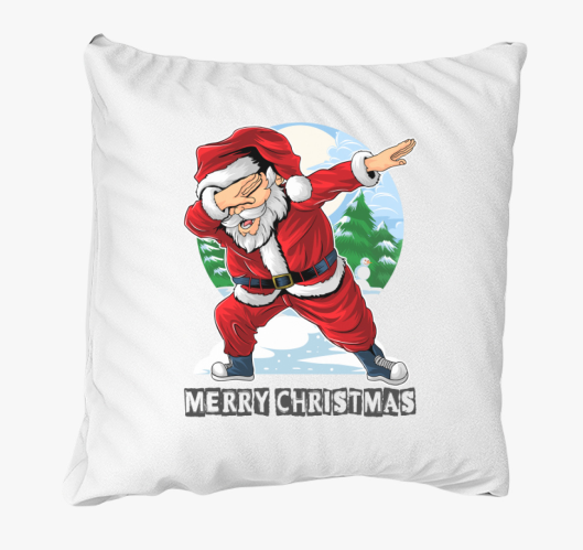 Dabelő mikulás párna