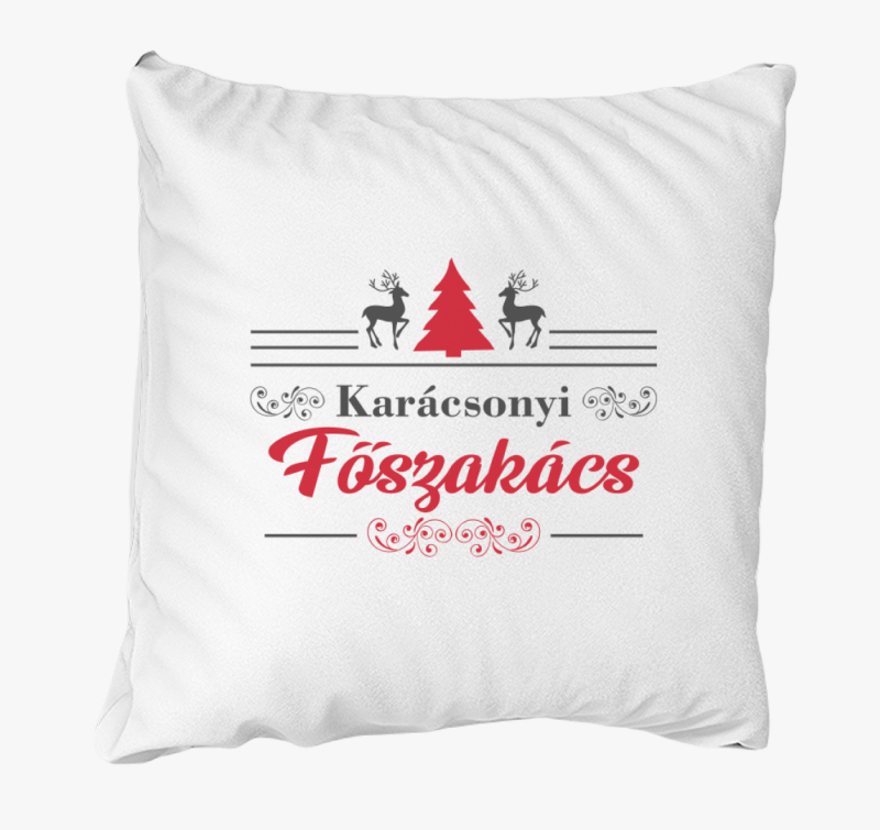 Karácsonyi főszakács párna