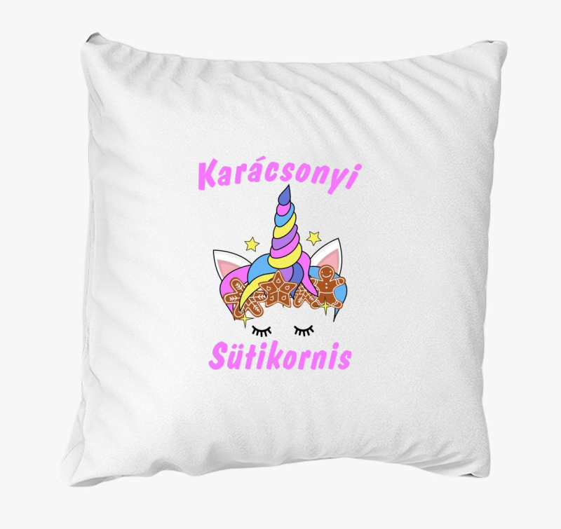 Karácsonyi sütikornis párna