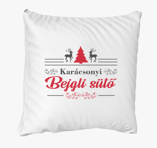 Karácsonyi bejgli sütő párna...