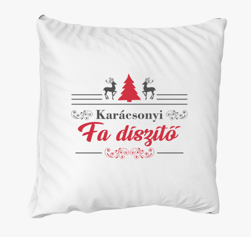 Karácsonyi fa díszítő párna