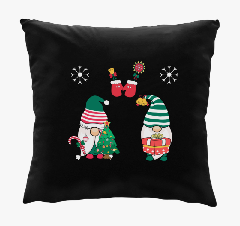 Karácsonyi gnómok párna