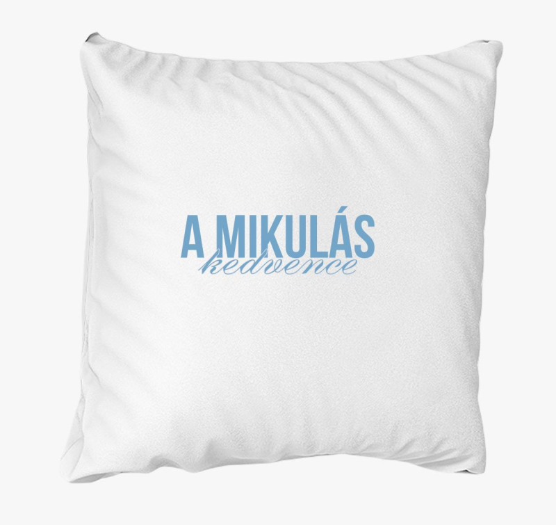 A mikulás kedvence párna