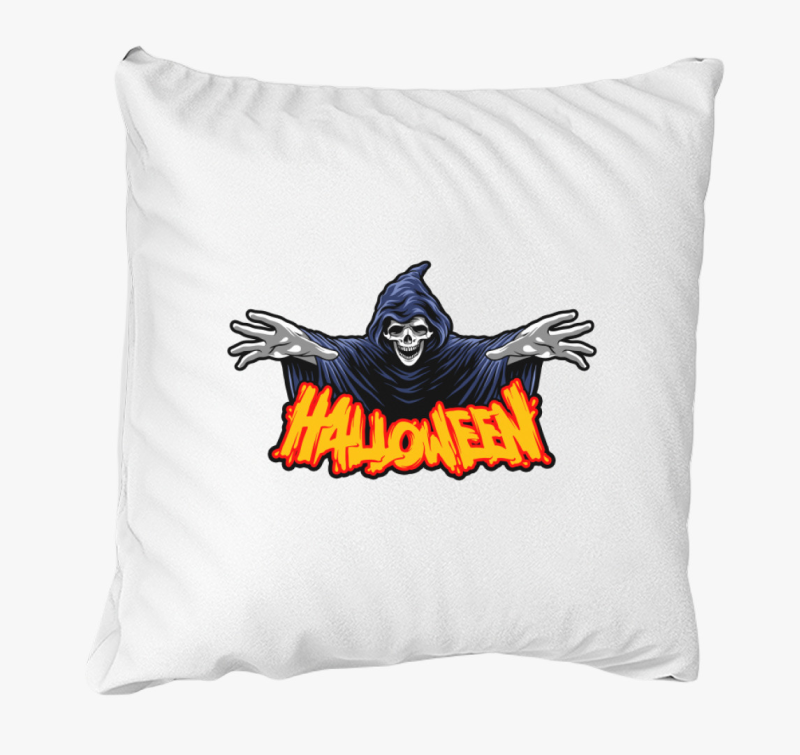 Halloween-i szellemes párna