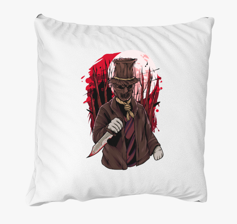 Halloween-i kalapos gyilkos párna