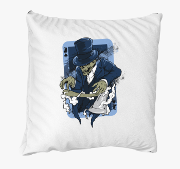 Csontvázas Póker lap párna