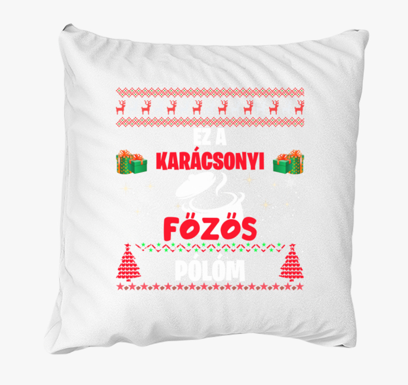 Ez a karácsonyi főzős párnám