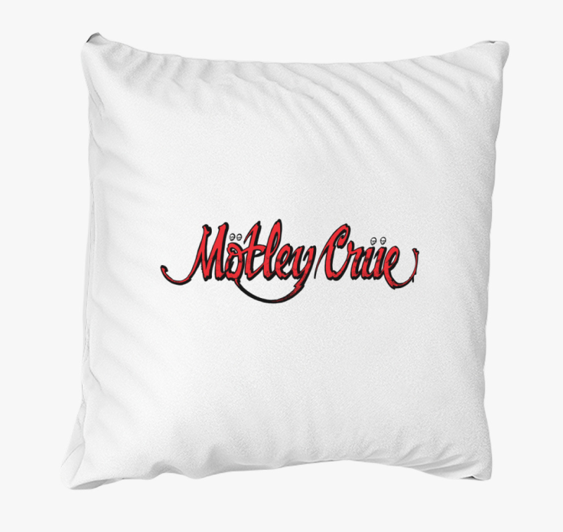 Mötley Crüe feliratos párna
