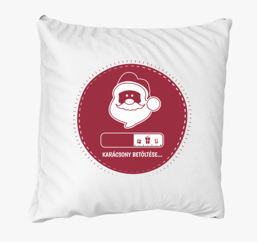 Karácsony betöltése párna