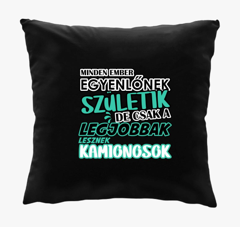 Egyenlőnek születik kaminos párna
