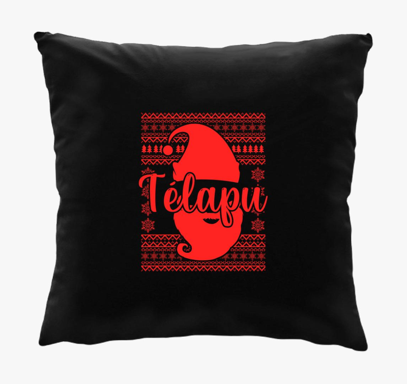 Télapu karácsonyi páros szett párna