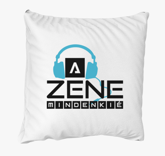 Zene mindenkié párna