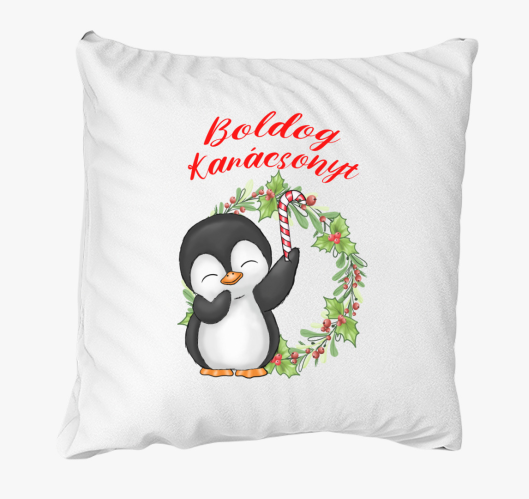 Boldog Karácsonyt pingvin cuko...