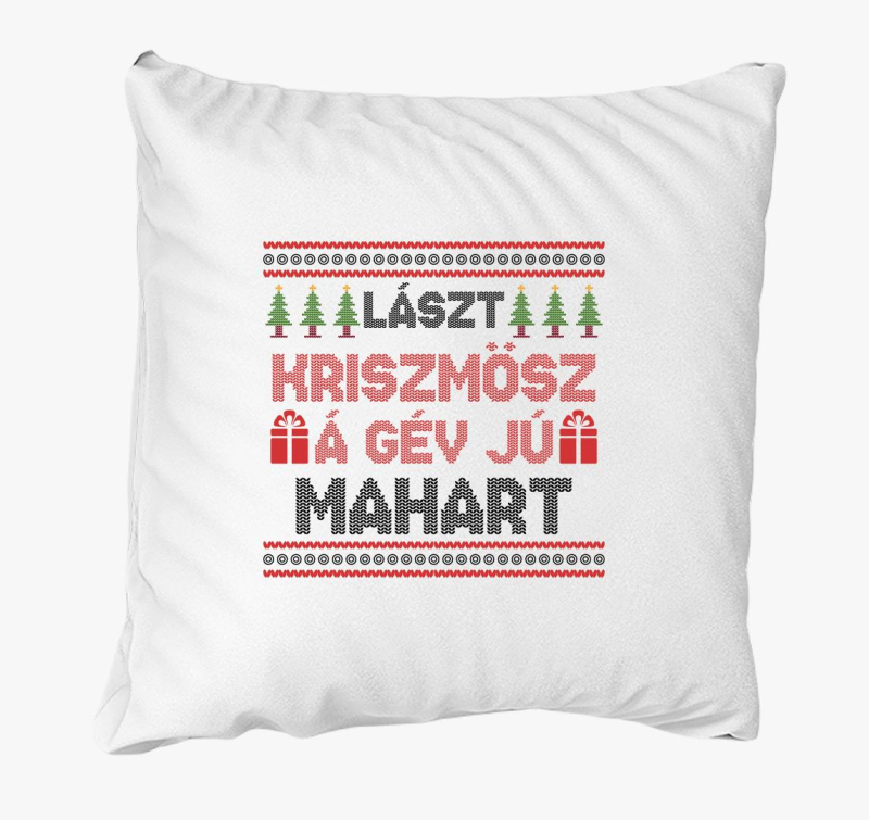 Lászt kriszmösz karácsonyi párna
