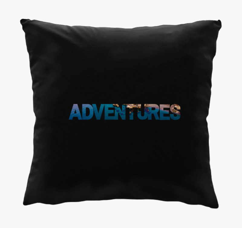 Adventures, kalandok tájkép párna