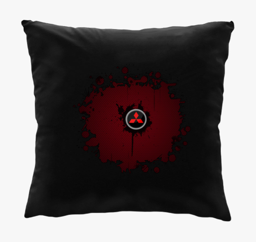 Mitsubushi mintájú párna