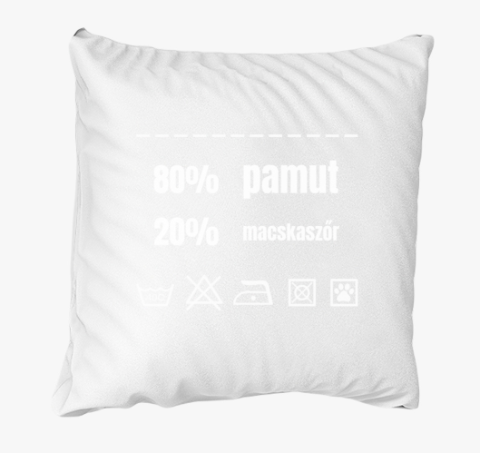 Párna összetevők pamut és macs...