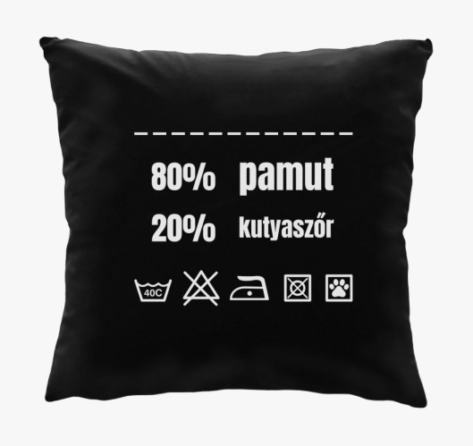 Párna összetevők pamut és kuty...