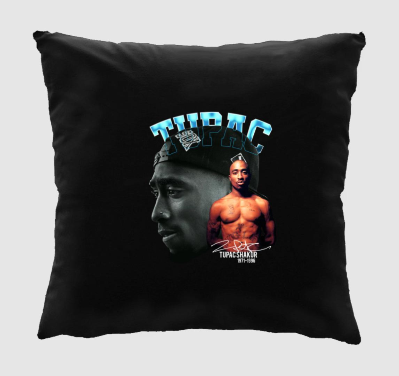 2Pac portrés párna