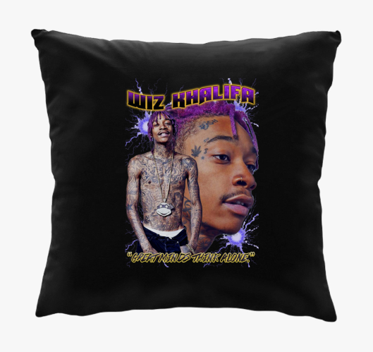 Wiz Khalifa arcképes párna