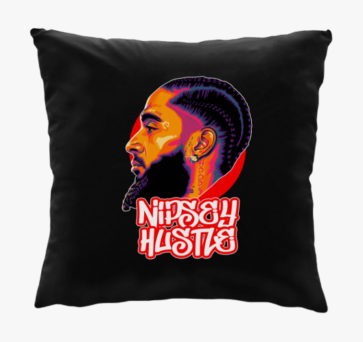 Nipsey Hussle portré párna