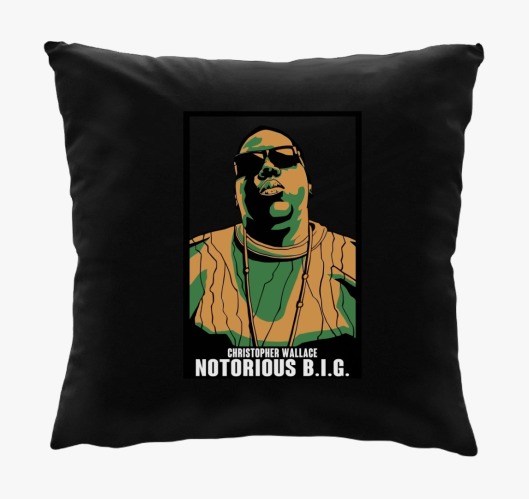 The Notorious B.I.G. CW párna