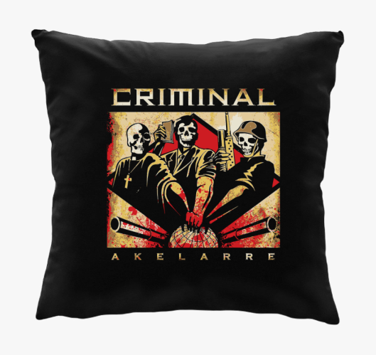Criminal Akelarre párna
