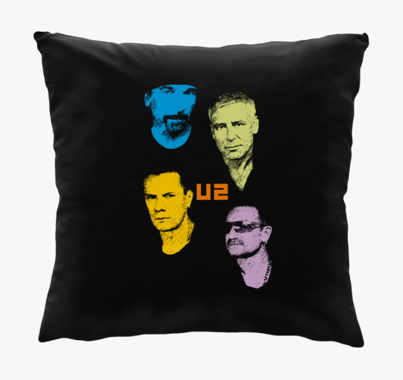 U2 bandatagok párna