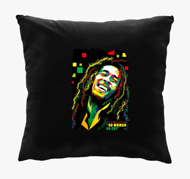 Bob Marley színes párna