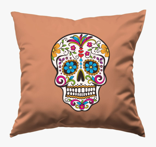 Mexikói koponya párna