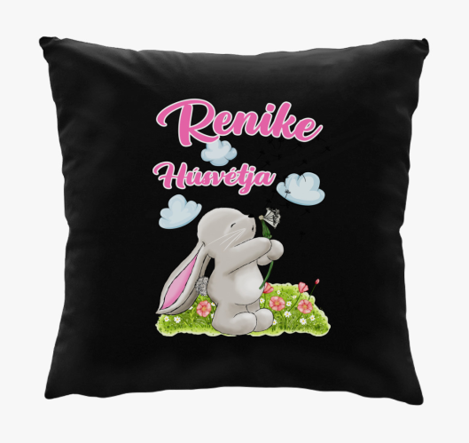 Húsvét Nyuszi fújókával névvel...