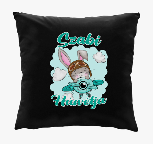 Húsvét Nyuszi repül, névvel fi...