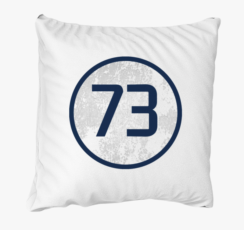 73 prím (Sheldon) kék párna