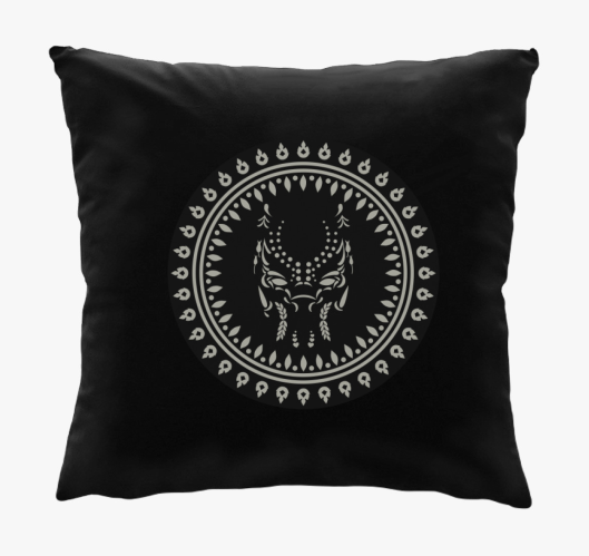 Sötét nagymacska párna