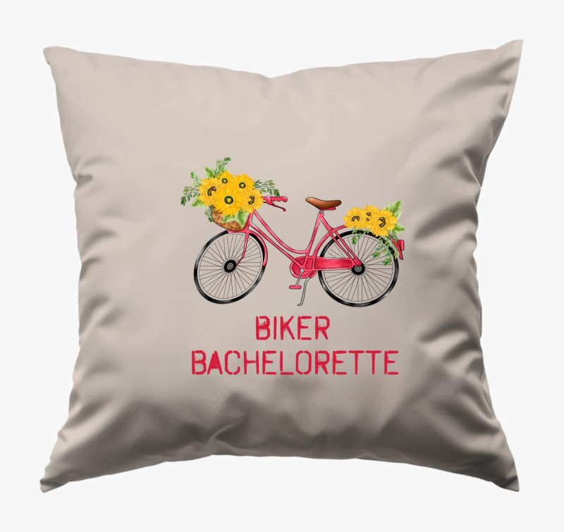 Biker Bachelorette párna
