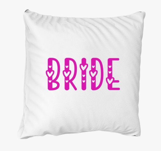 Bride pink párna