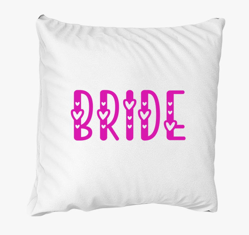 Bride pink párna