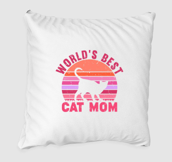 Best Cat Mom párna
