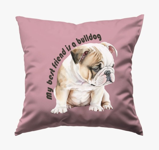 My best friend is a bulldog pá...