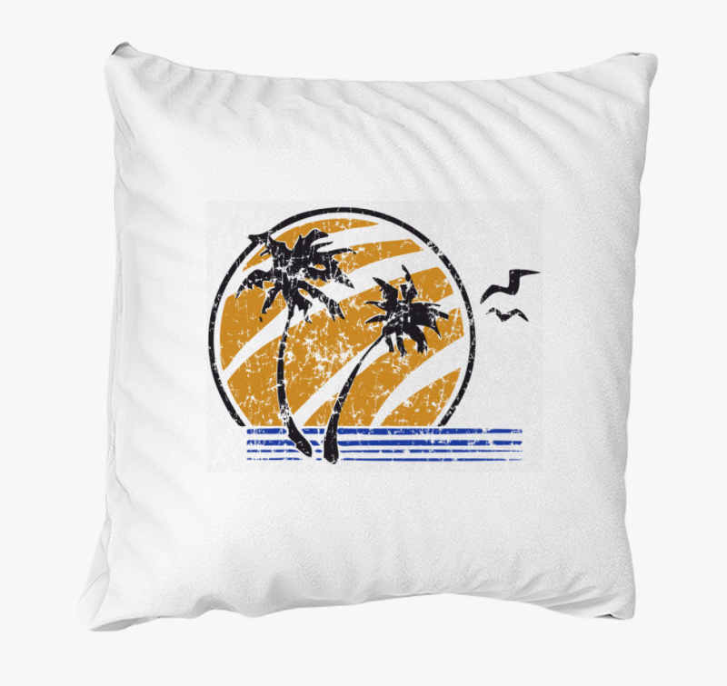 Ellie tengerparti mintás párna