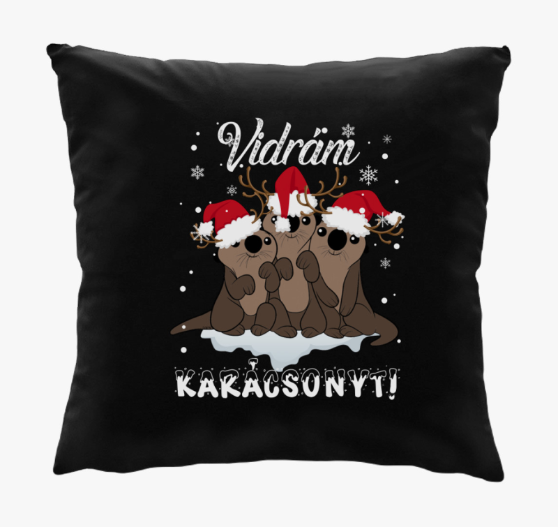 Vidrám karácsonyt párna