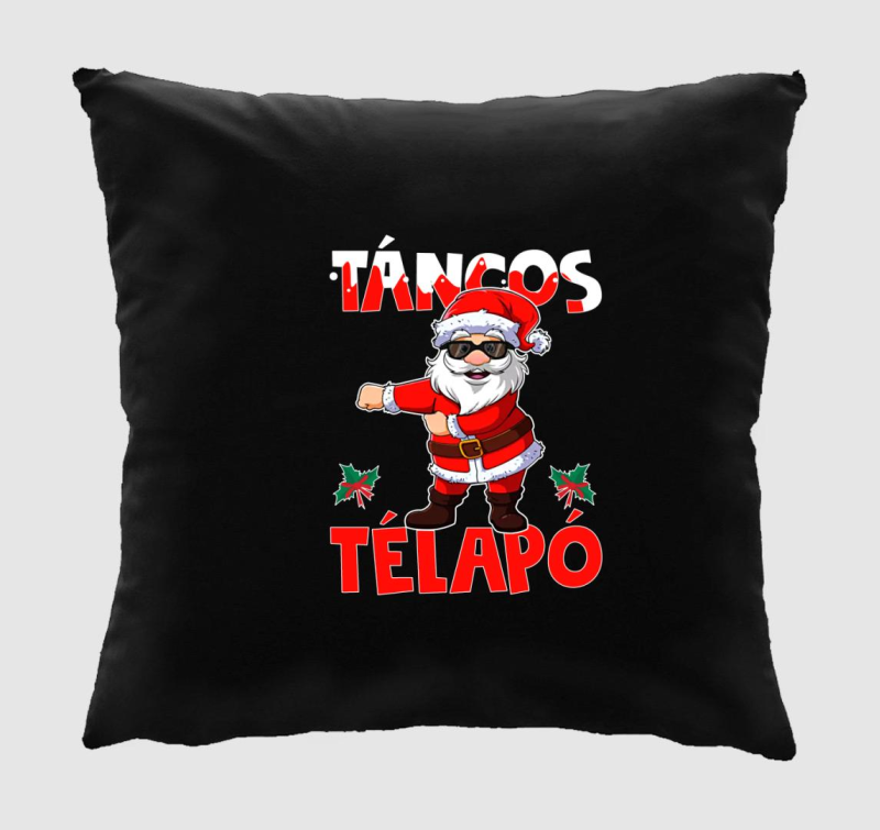 Táncos Télapó párna