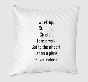 work tip párna