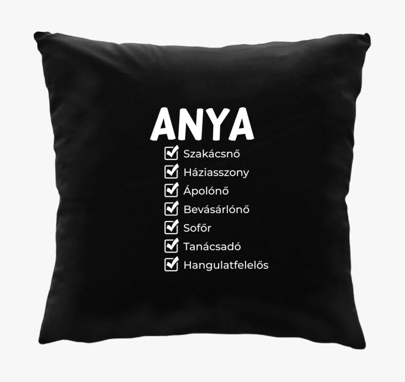 Anya vagyok anyáknak párna