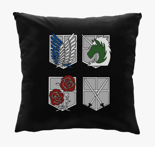 Attack on Titan címerek párna...