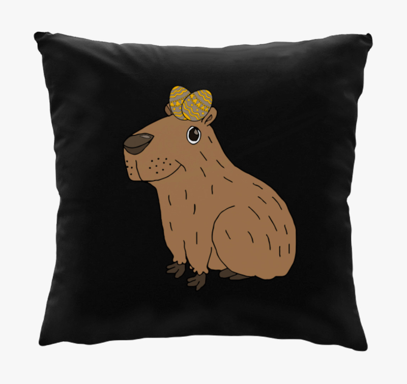 Húsvéti kapibara párna